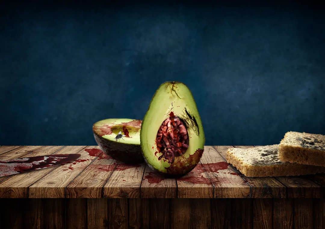 Lila Frenopoulou arte digital avocado