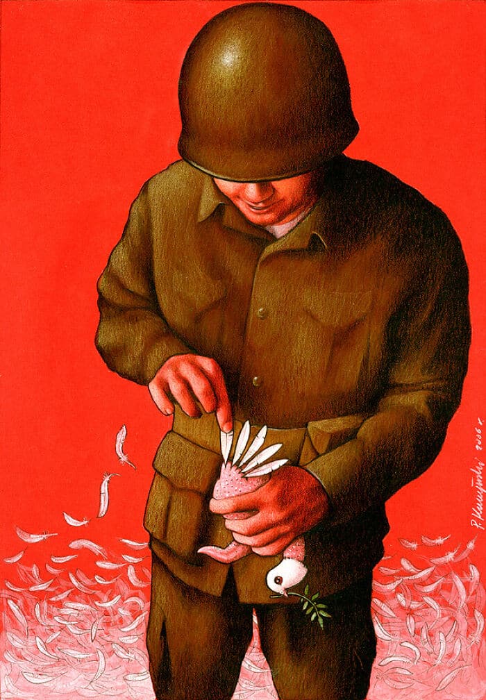Paweł Kuczyński ilustraciones paz