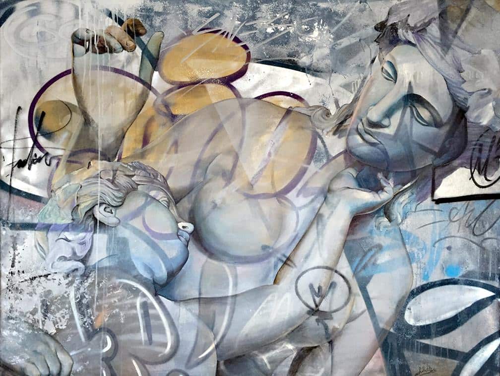 PichiAvo murales mitologia griega
