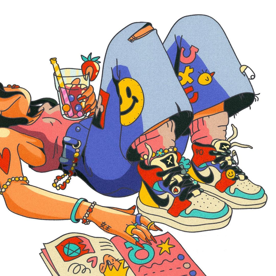 Polina Alexeenko ilustracion japan color