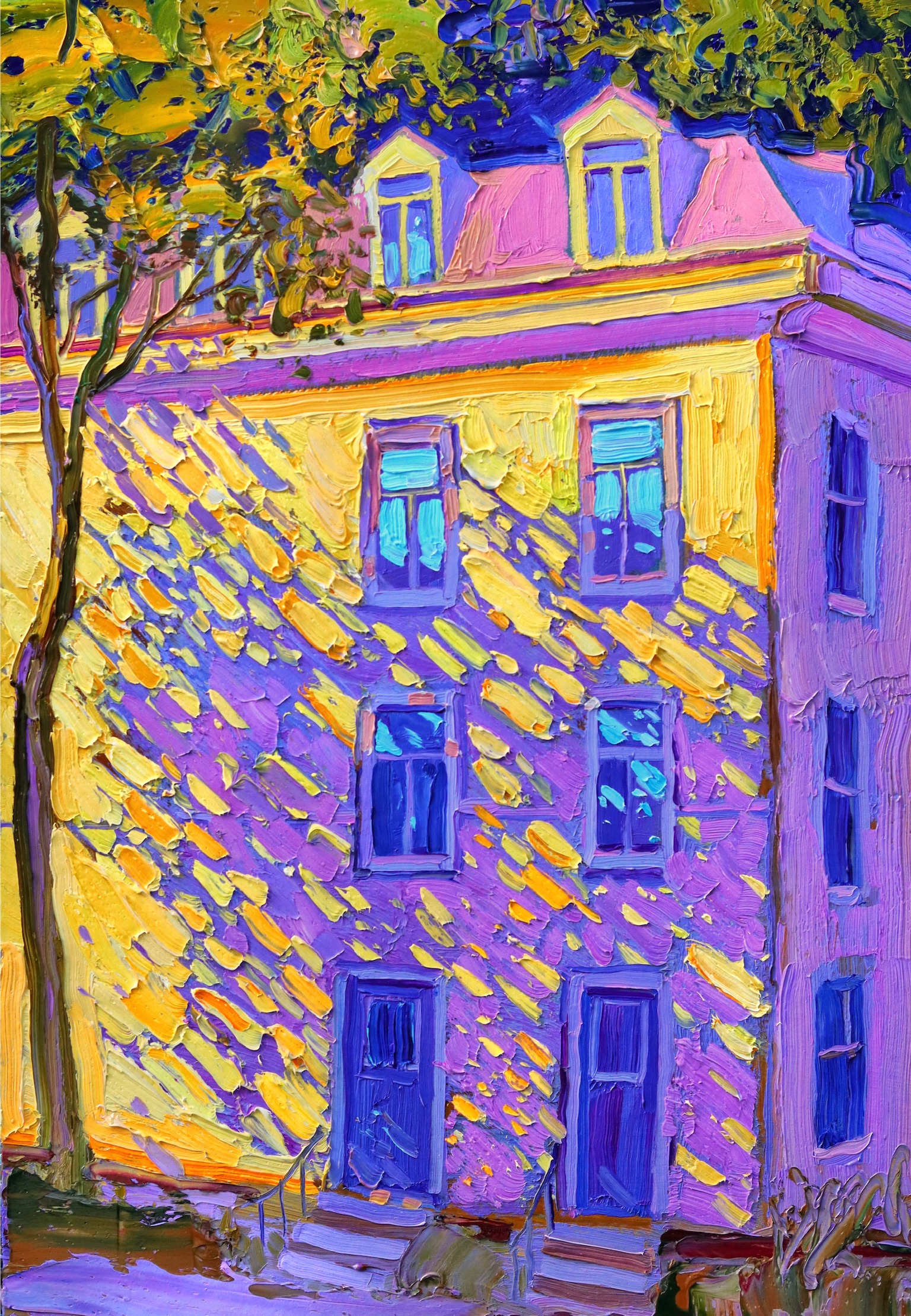 ciochina pintura sergiu Home is where your heart is #3
