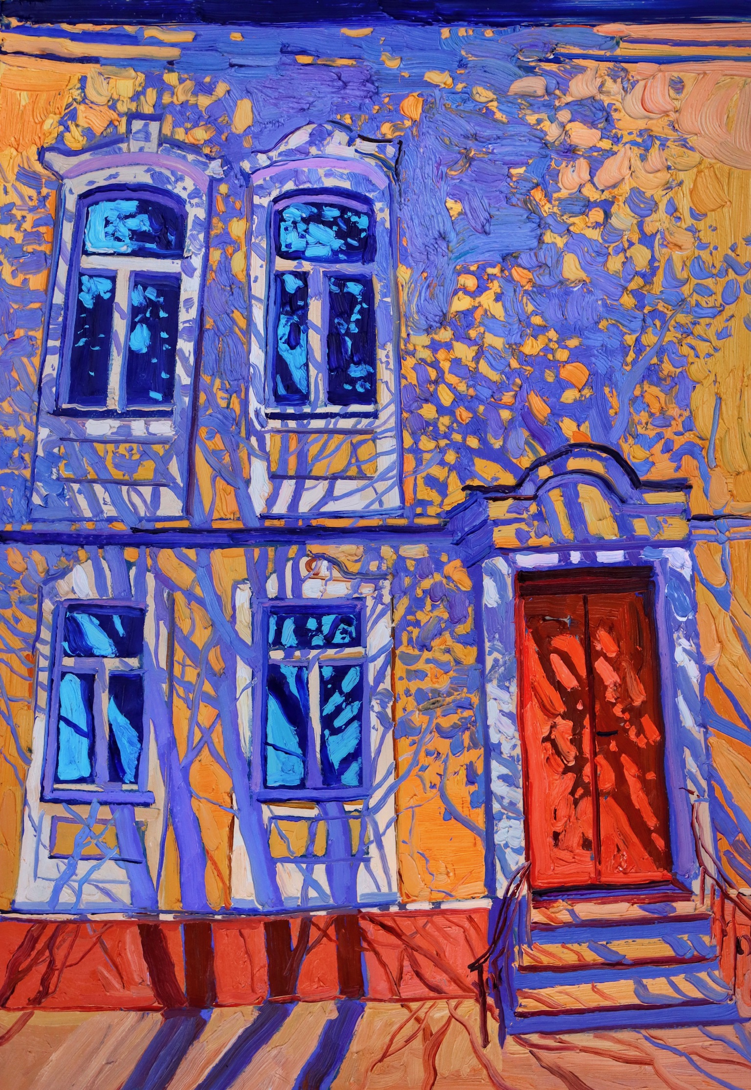 ciochina pintura sergiu sombras azules