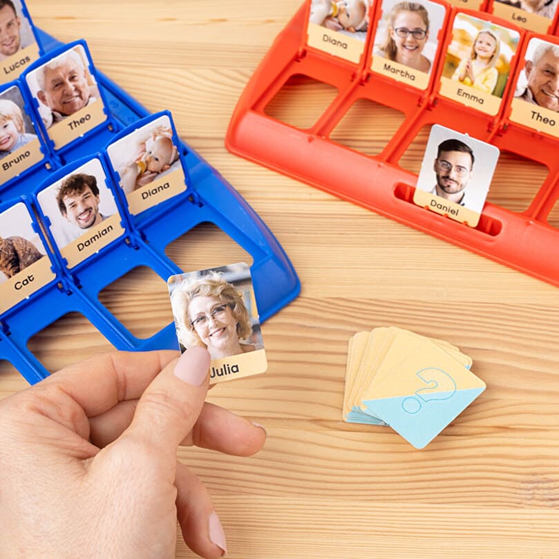 quien es quien, juego de mesa personalizado