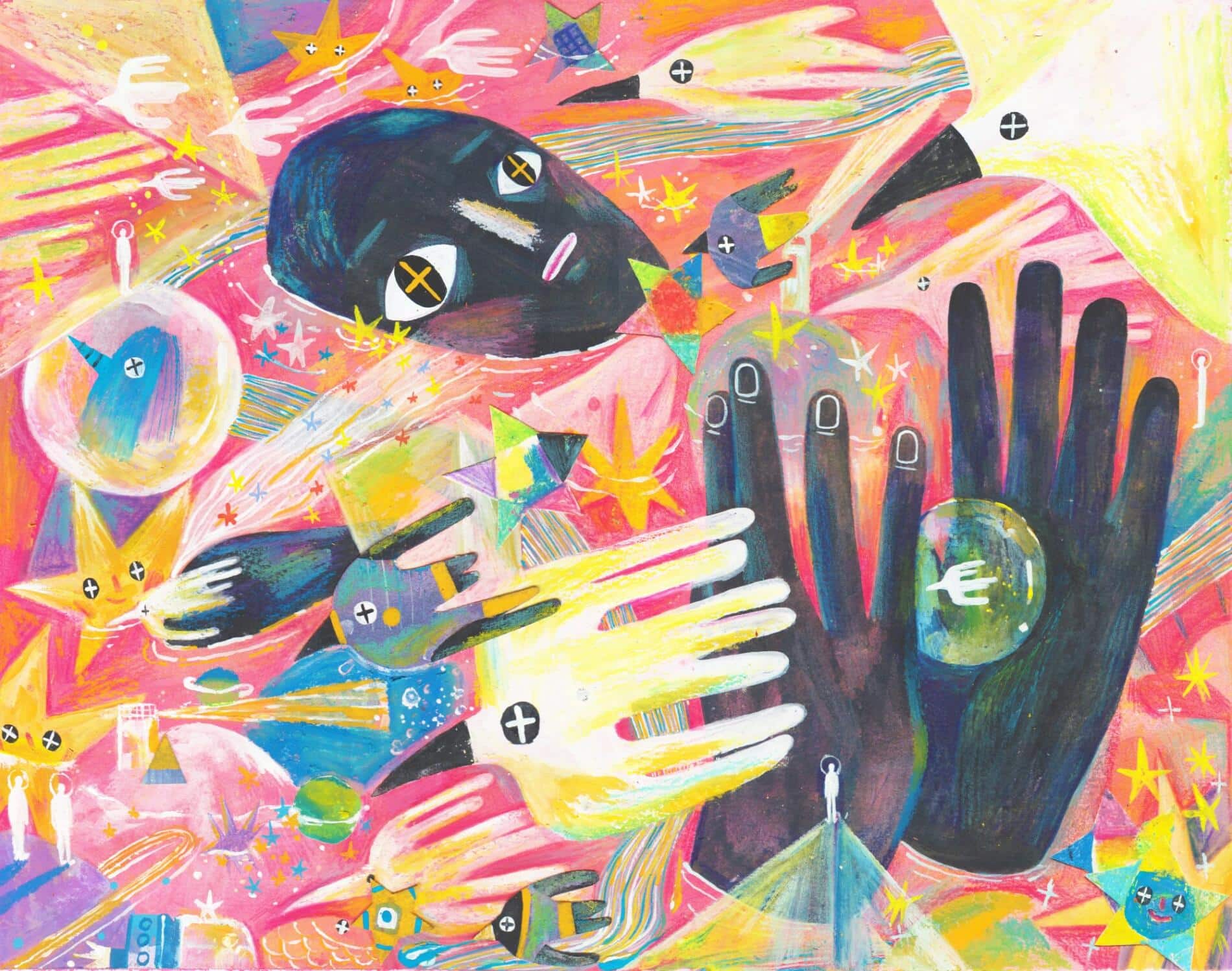 Changyu Zou ilustraciones poeticas Starry Bird 1