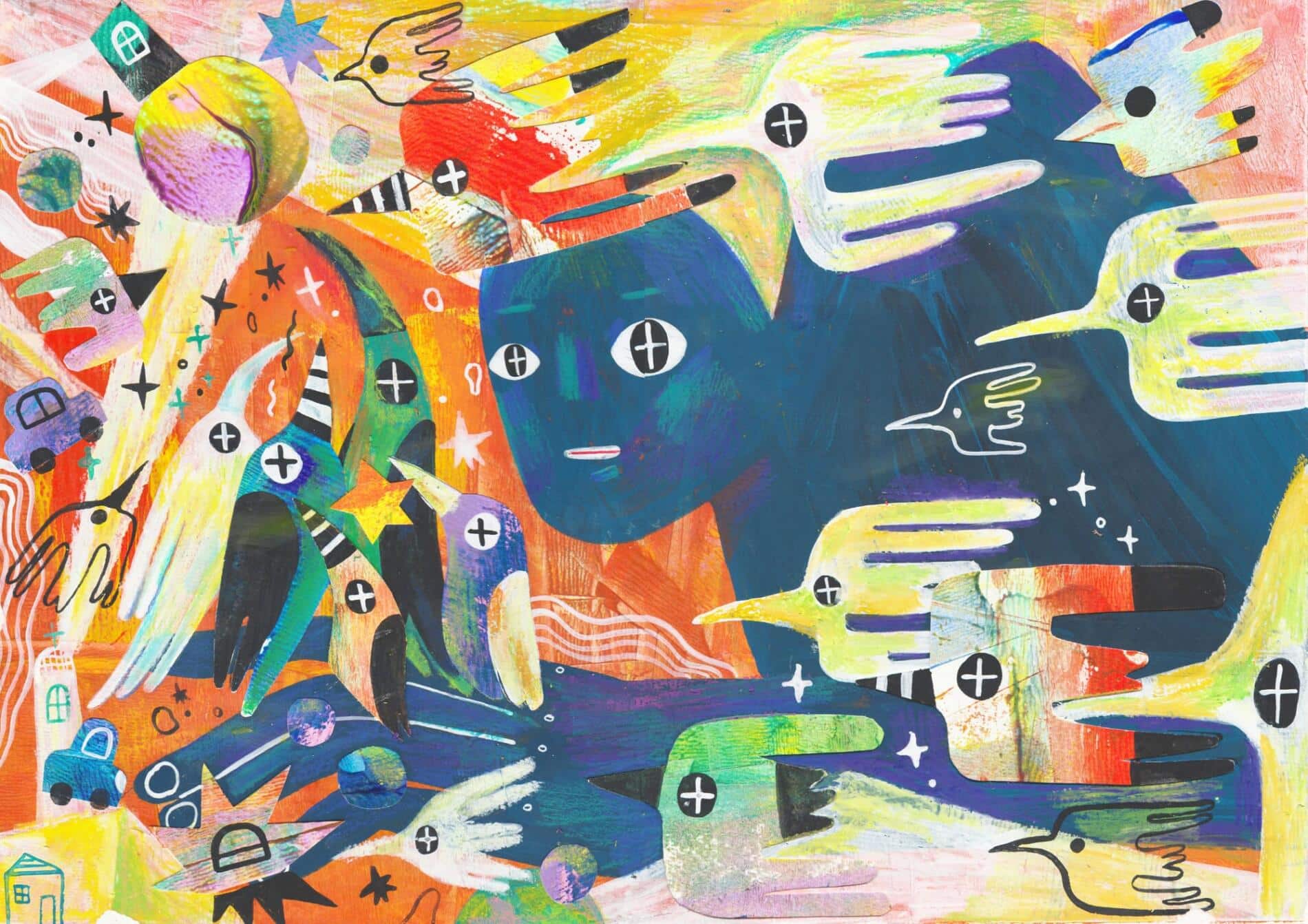 Changyu Zou ilustraciones poeticas Starry Bird 4