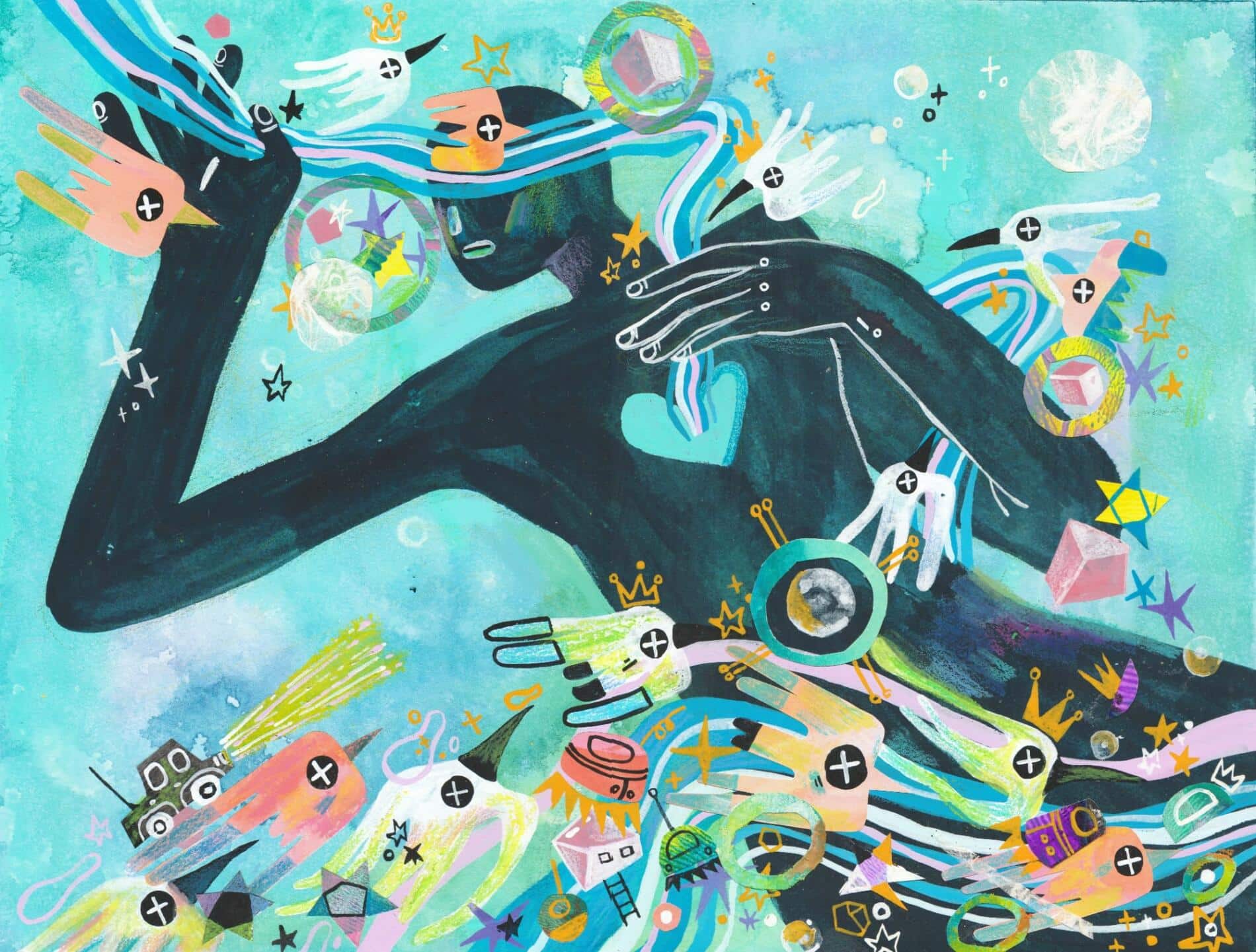 Changyu Zou ilustraciones poeticas
