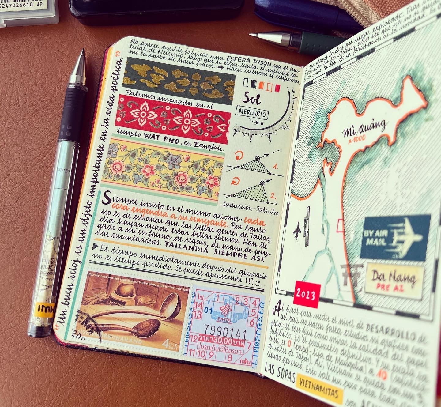 JOSE NARANJA CUADERNOS DE VIAJE TAILANDIA