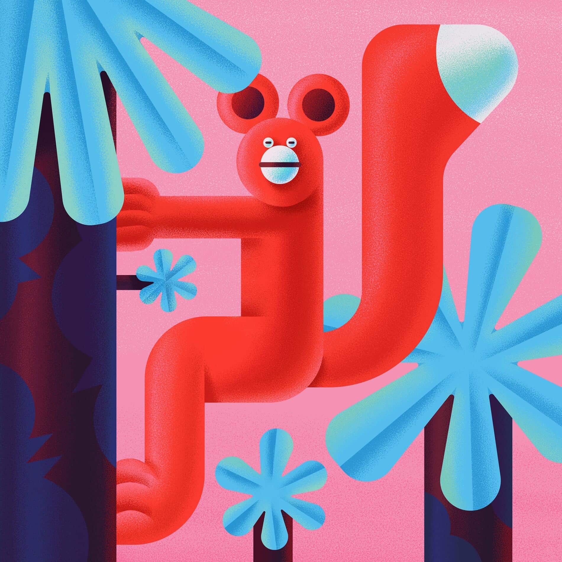 Mary Maka ilustraciones ardilla