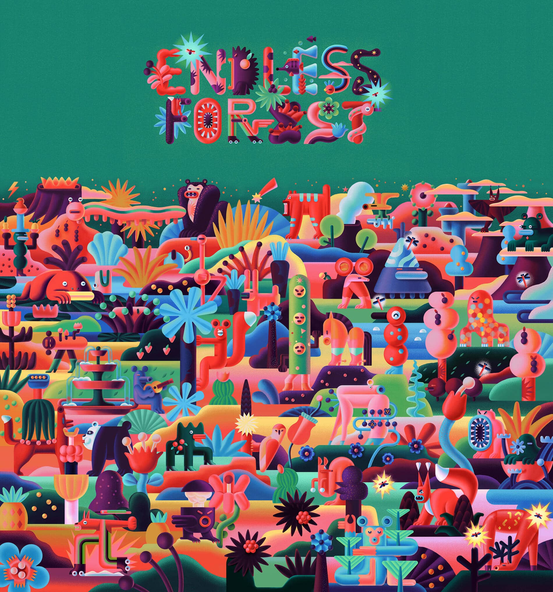 Mary Maka ilustraciones endless summer