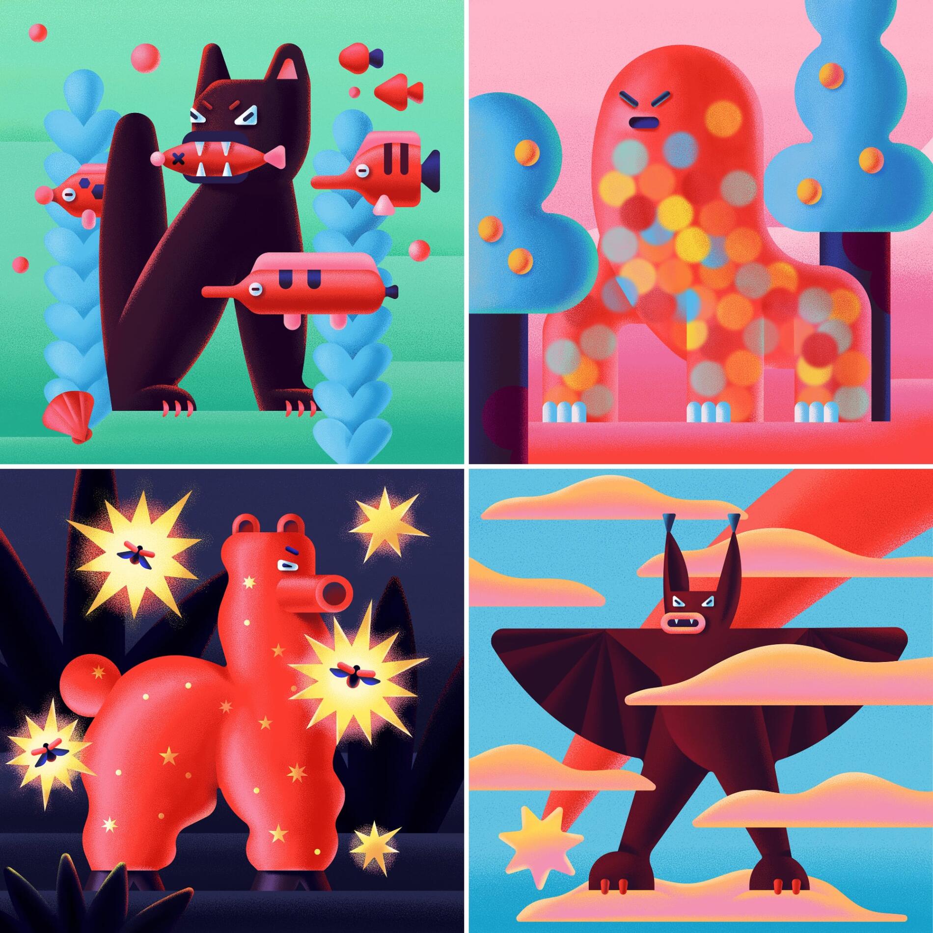 Mary Maka ilustraciones varios