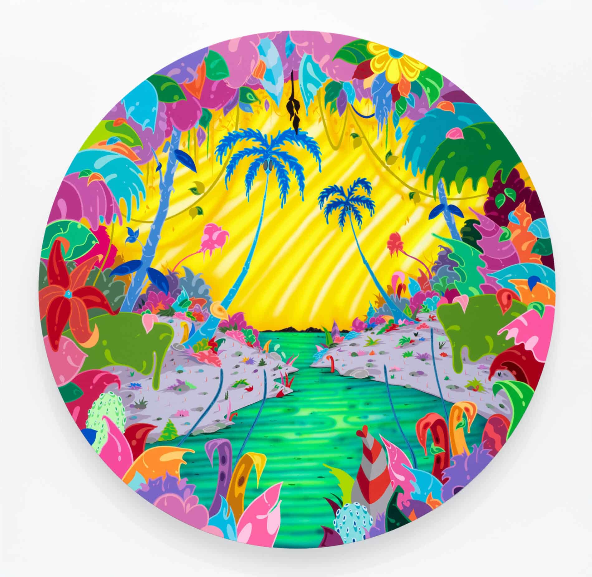 erik parker psicodelia palms