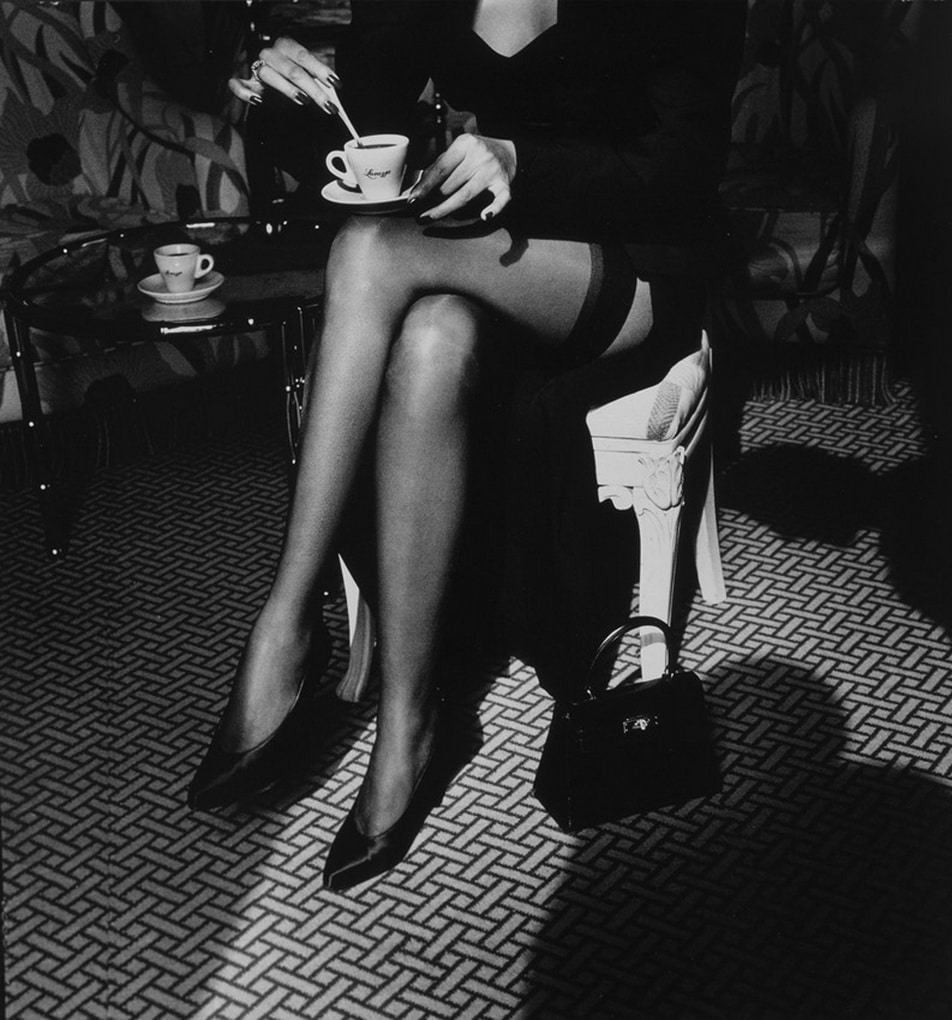 fotografia helmut newton cafe