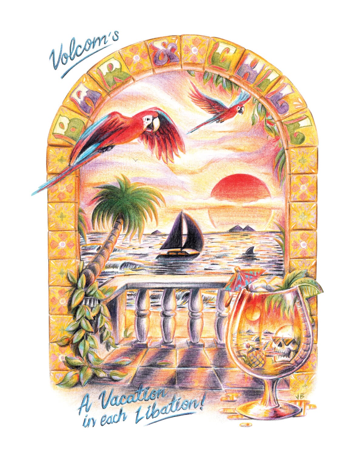 jamie browne surf vacation volcom