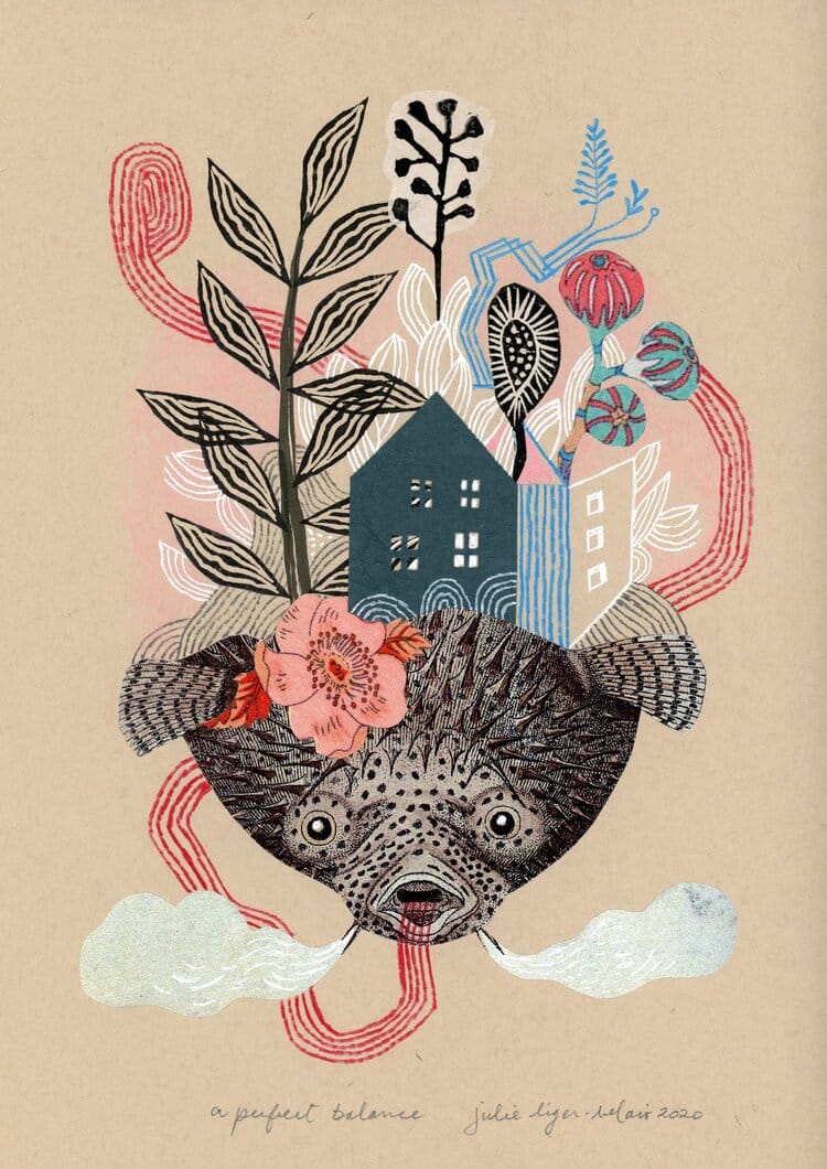 julie liger collage r