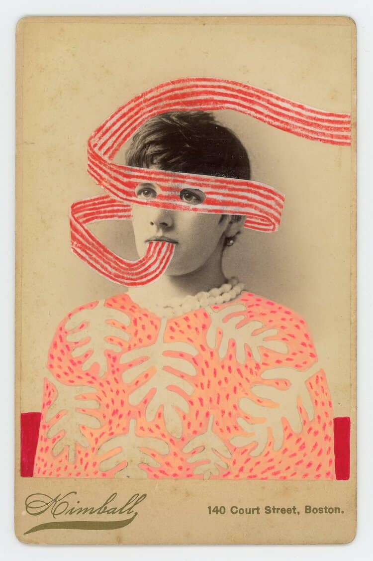 julie liger collage red