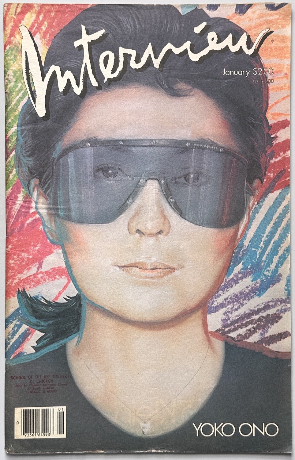 COVER INTERVIEW yoko ono