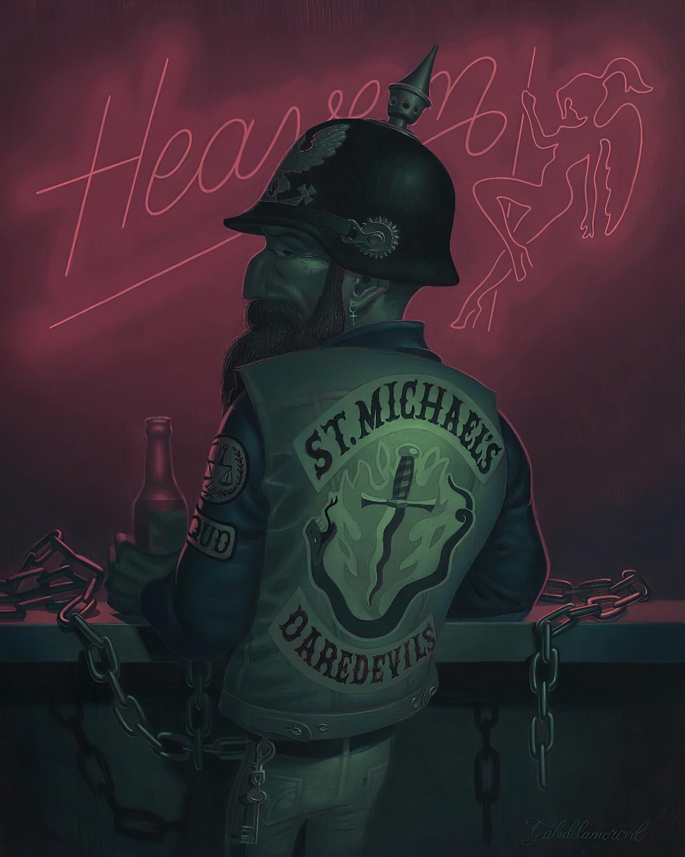 GABI DE LA MERCED ILUSTRADOR DARE DEVILS