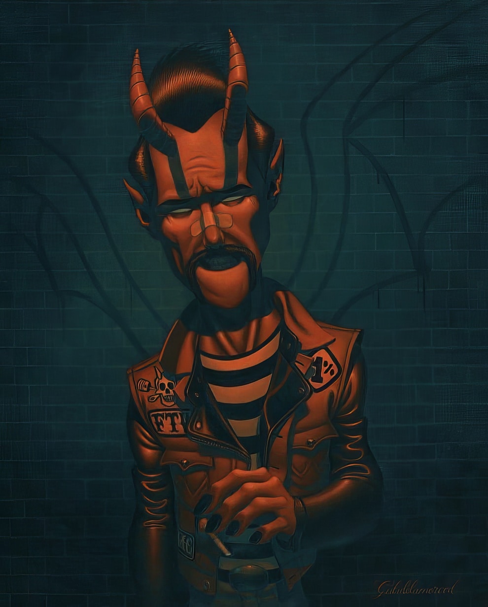 GABI DE LA MERCED ILUSTRADOR DEVIL
