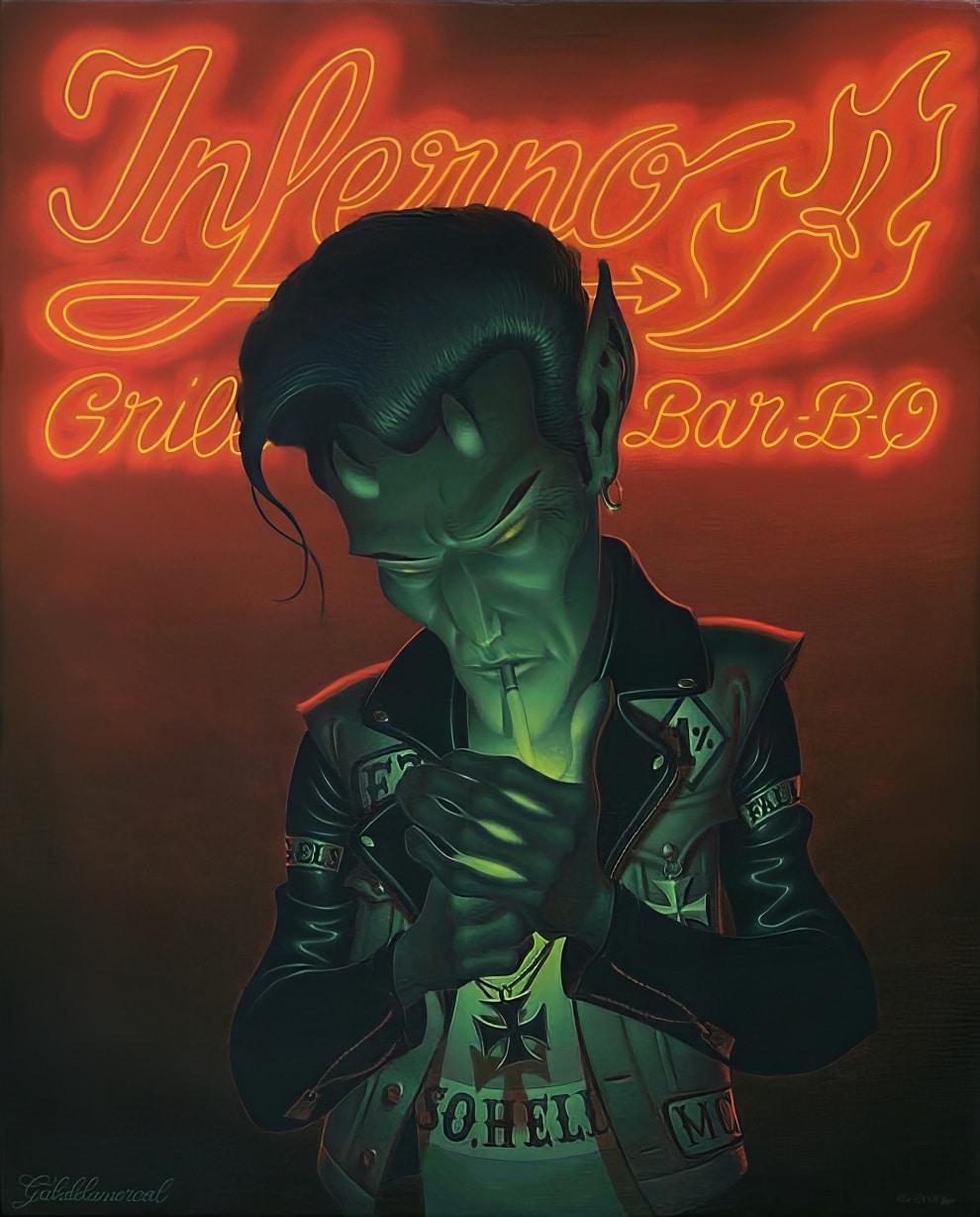 GABI DE LA MERCED ILUSTRADOR INFERNO