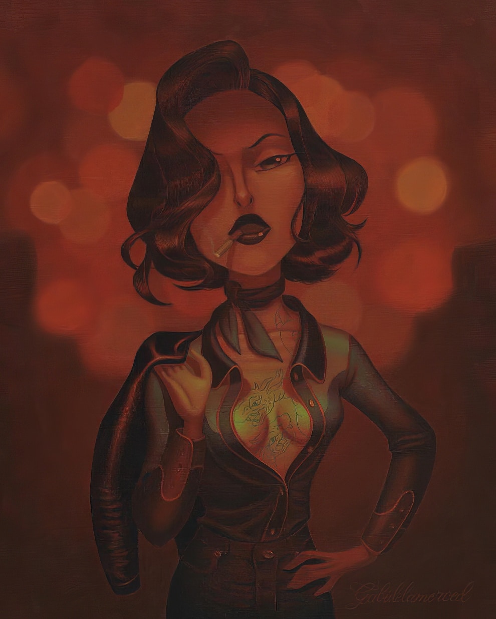 GABI DE LA MERCED ILUSTRADOR WOMAN