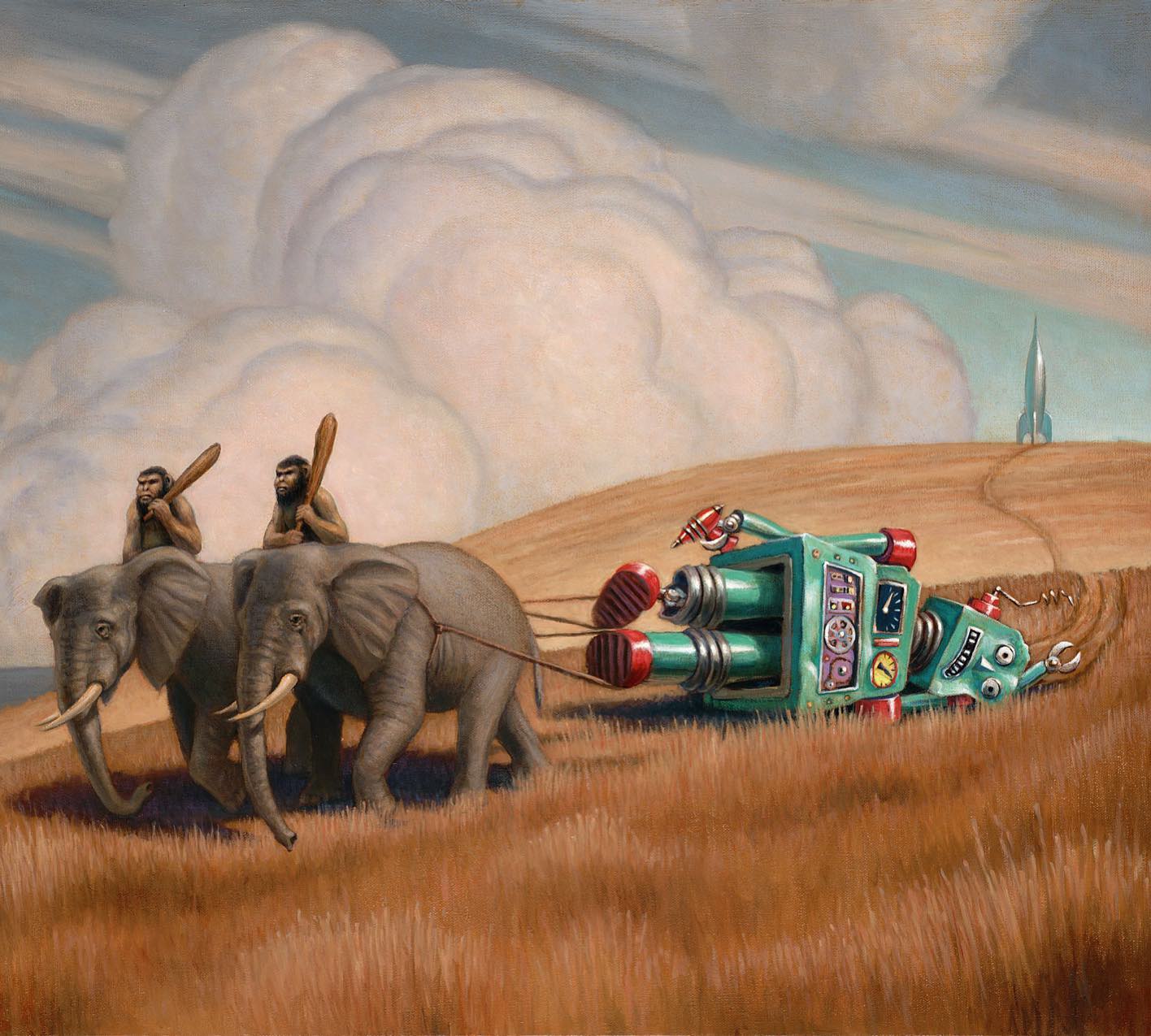 Mark Bryan elefante robot