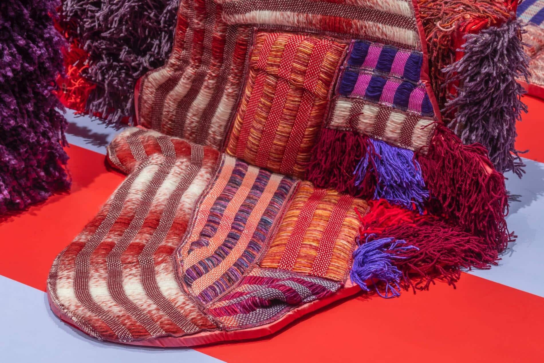 Sarah Zapata obra textil resilencia de lo que no se ve det