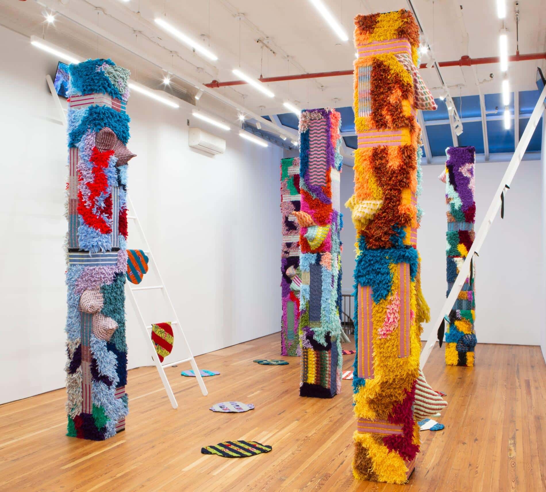 Sarah Zapata obra textil
