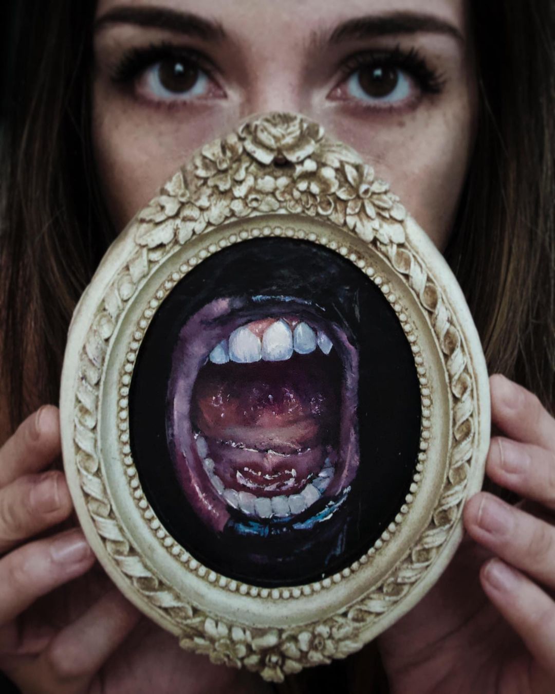Tanya Gomelskaya art face