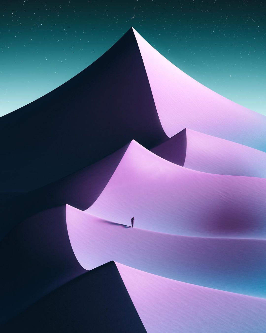 Victor Sillue surreal shapes