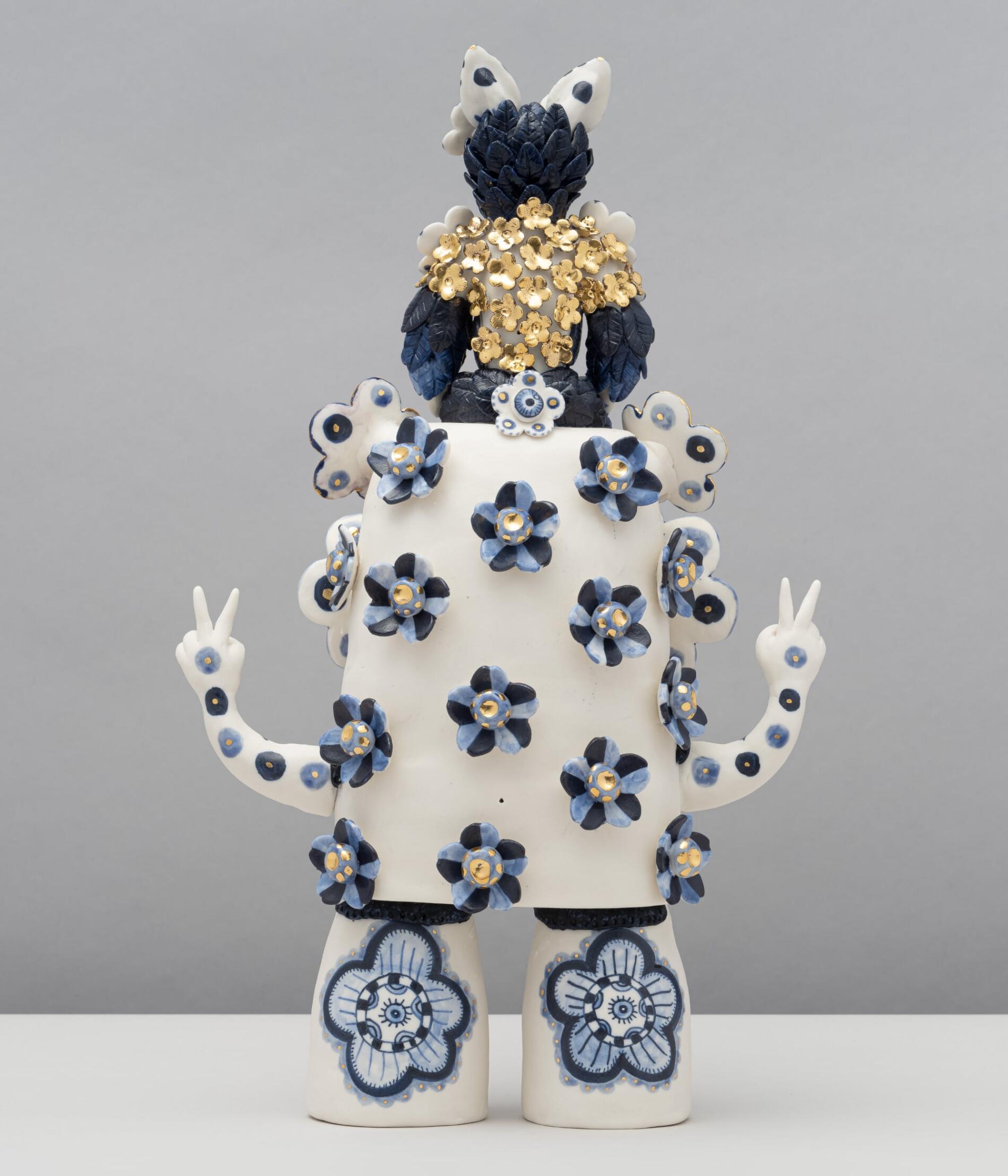 Vipoo Srivilisa porcelana Free As An Independence Bird