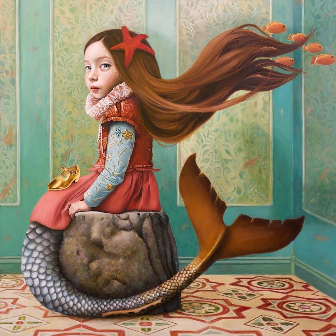 olga esther princesas que no quieren ser princesas sirena