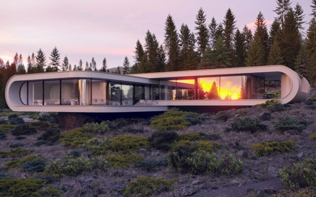 Alexander Zhidkov arquitectura ov sunset