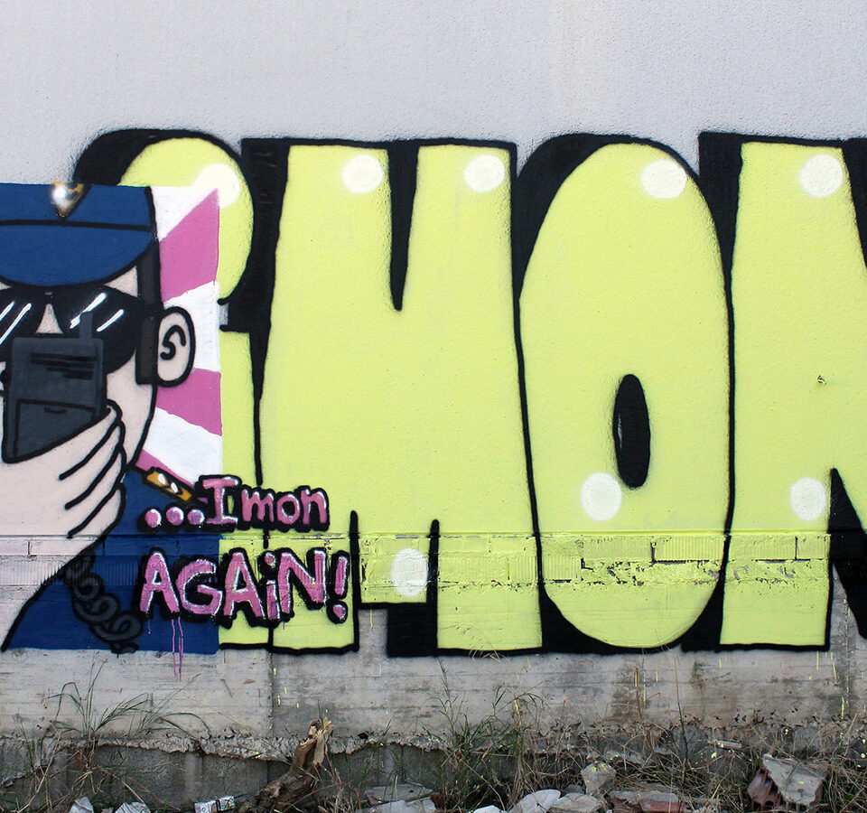 IMON BOY STREET ART POLIC