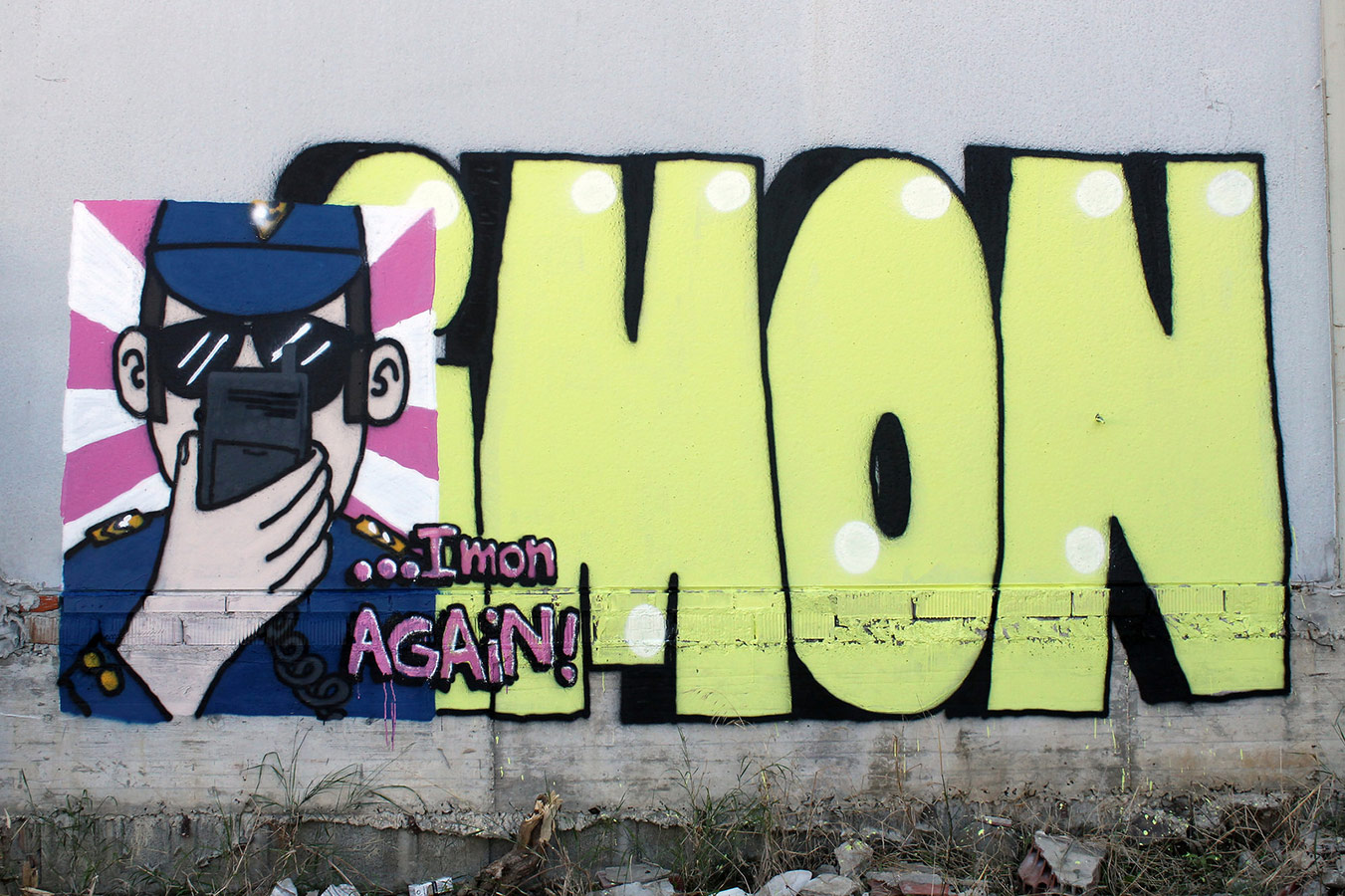 IMON BOY STREET ART POLIC