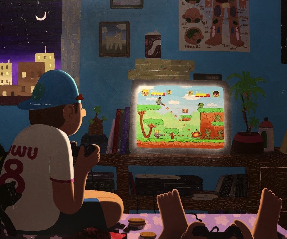 IMON BOY STREET ART VIDEOJUEGOS