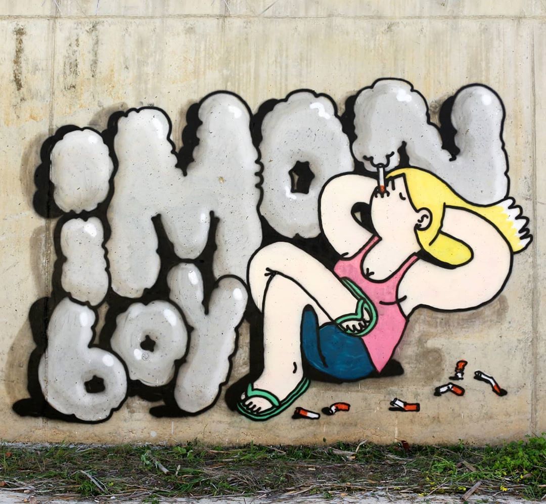 IMON BOY STREET ART VIDEOJUEGOS