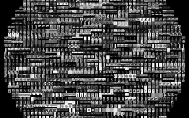 SAMUEL PERALTA 30.000 OBRAS A LA LUNA MICROPHOTOGRAPH