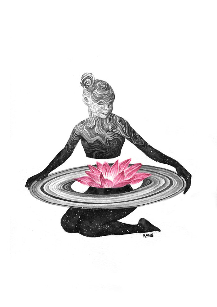Kris Kang mujer lotus