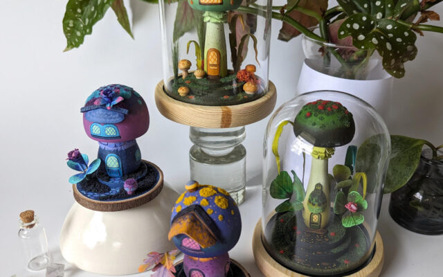 Nicole Gustafsson hongos serie