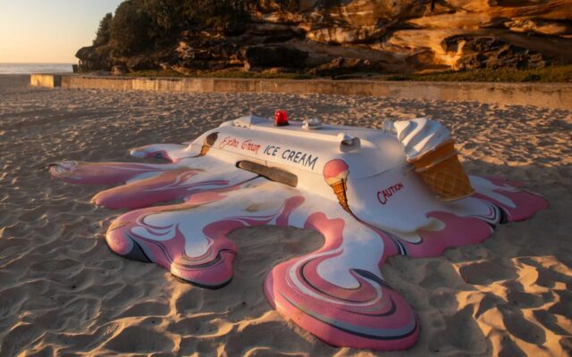 SCULPTURE BY THE SEA Hot With the Chance Of A Late Storm