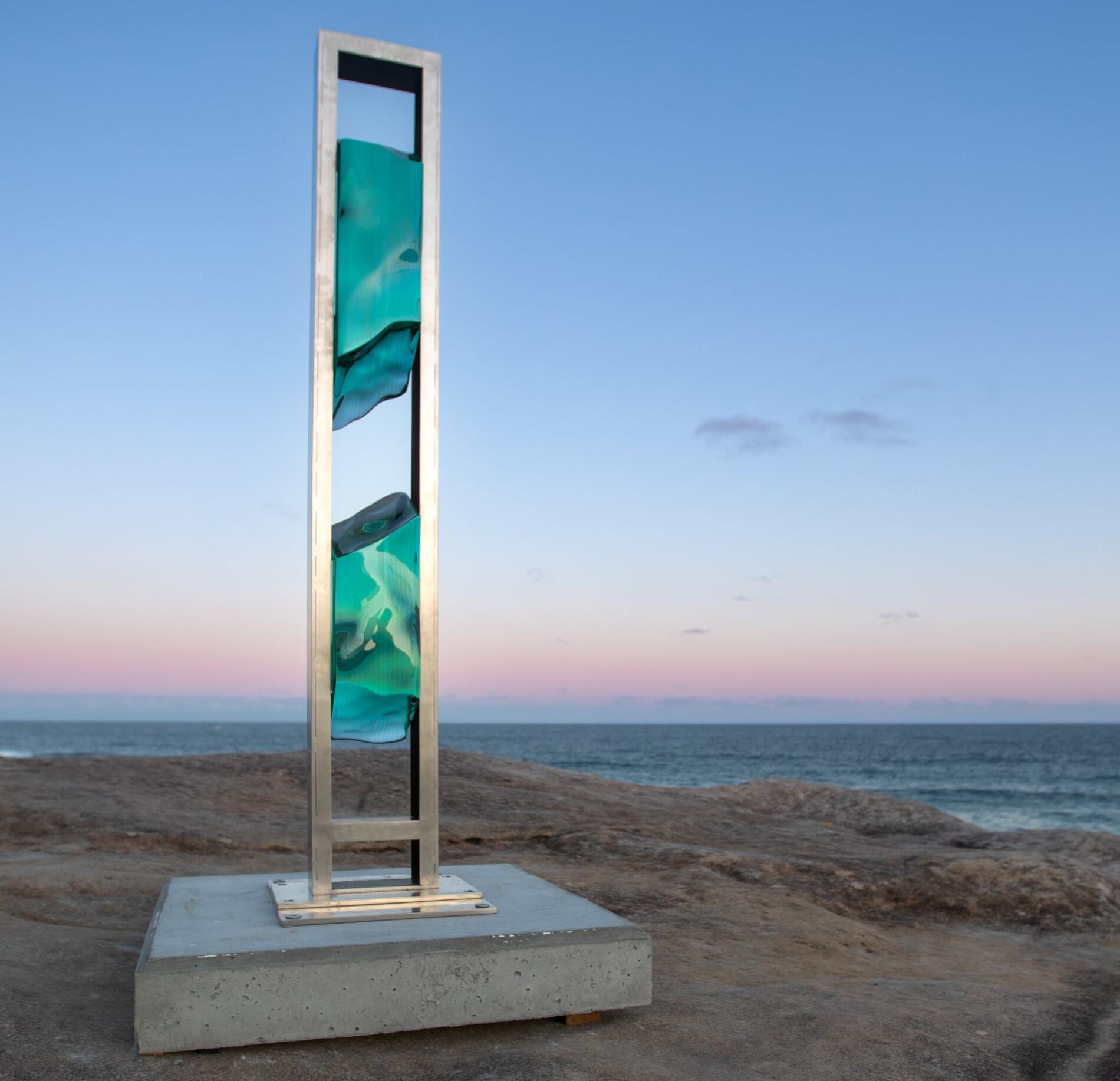 SCULPTURE BY THE SEA Tsukasa Nakahara Water Blocks 19-11