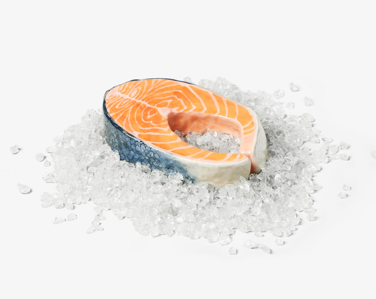 ESCULTURAS CERAMICA STEPAHANIE HSHIH SALMON