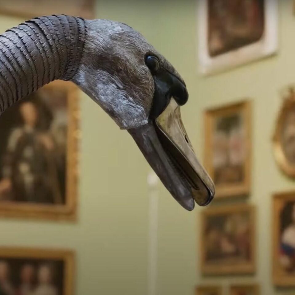 James Cox swan automaton