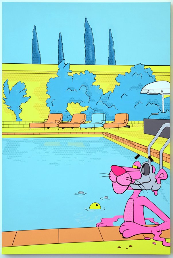 MATT ARTE POP PINK PANTHER