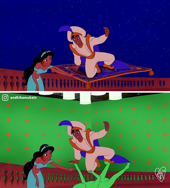Andhika Muksin escenas aladdin