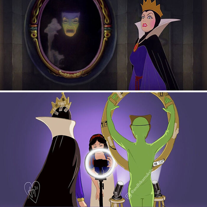 Andhika Muksin escenas blancanieves