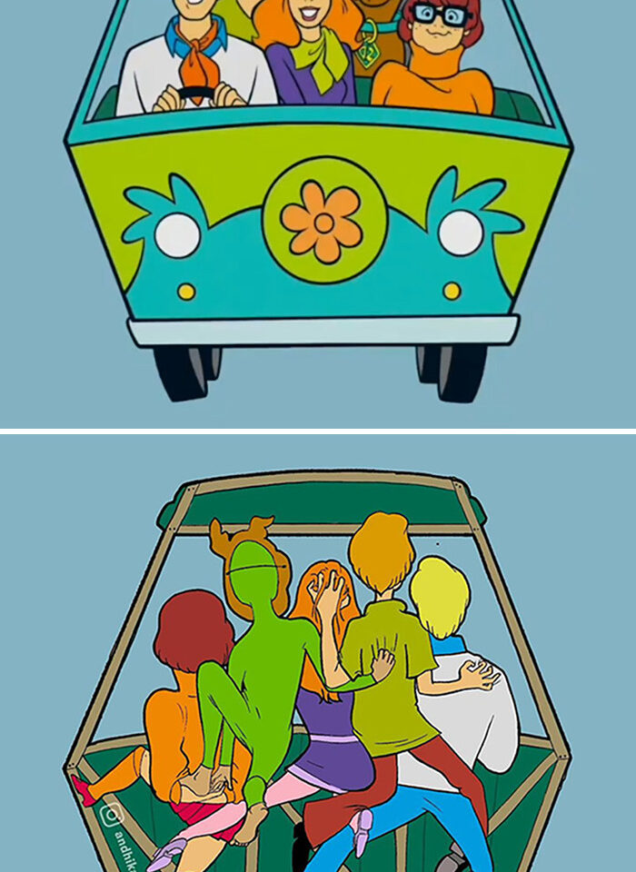 Andhika Muksin escenas scoobydoo