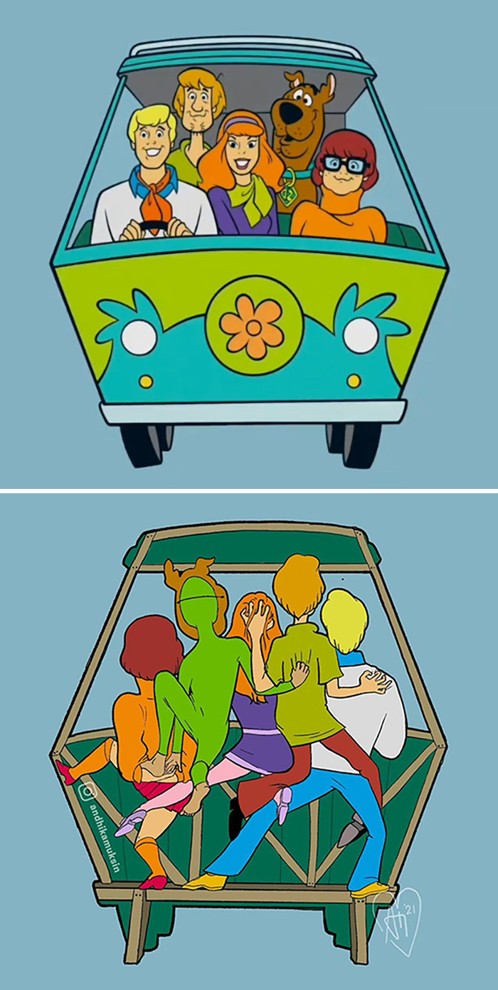 Andhika Muksin escenas scoobydoo