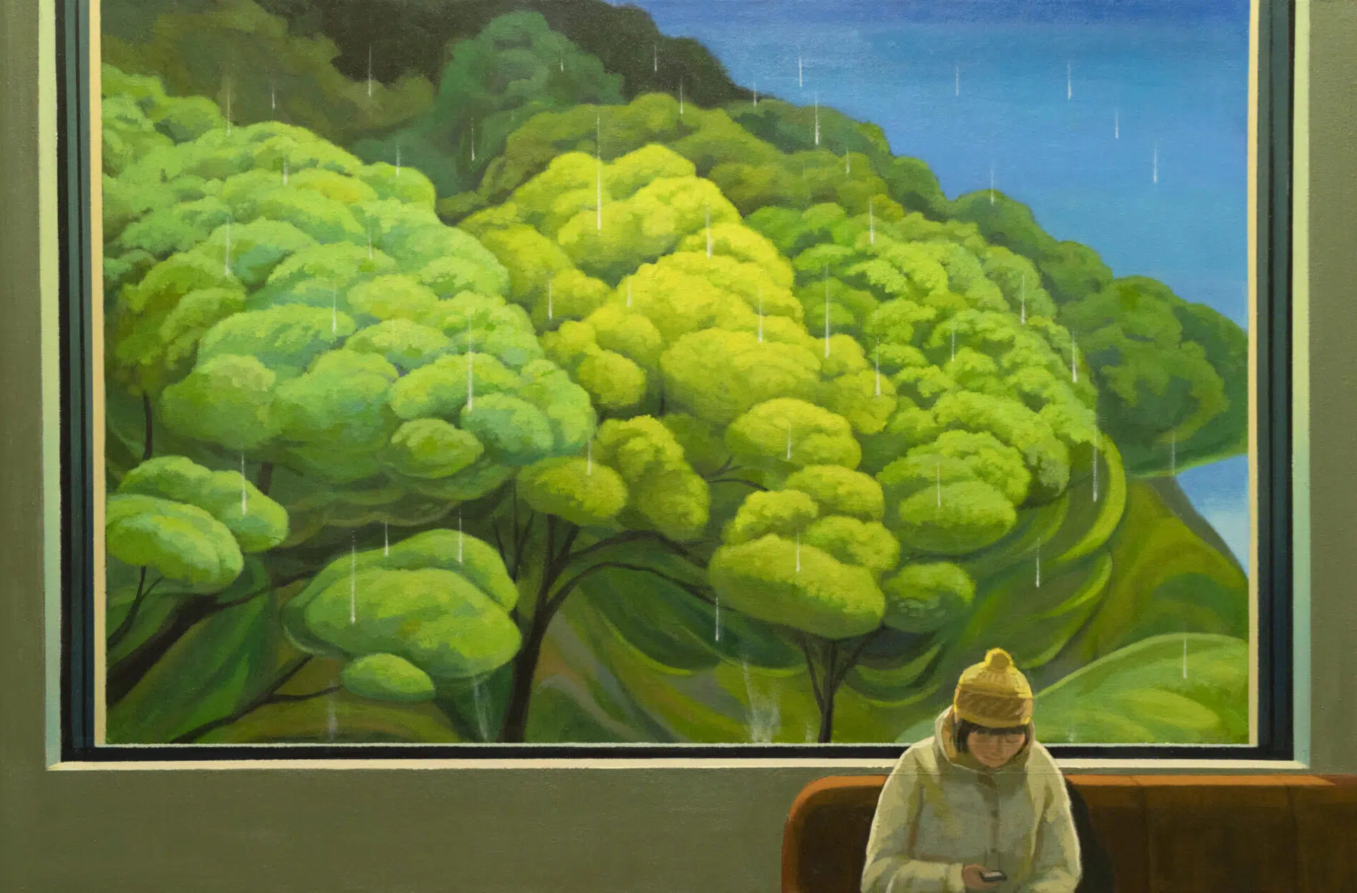 El arte introspectivo de la pintora Zhongwen Hu