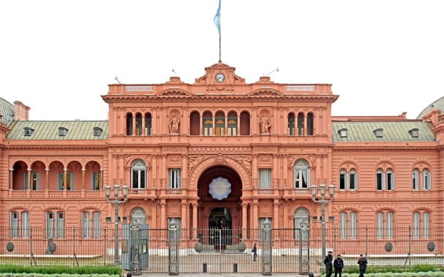 Palacio del presidente de argentina, la casa rosada